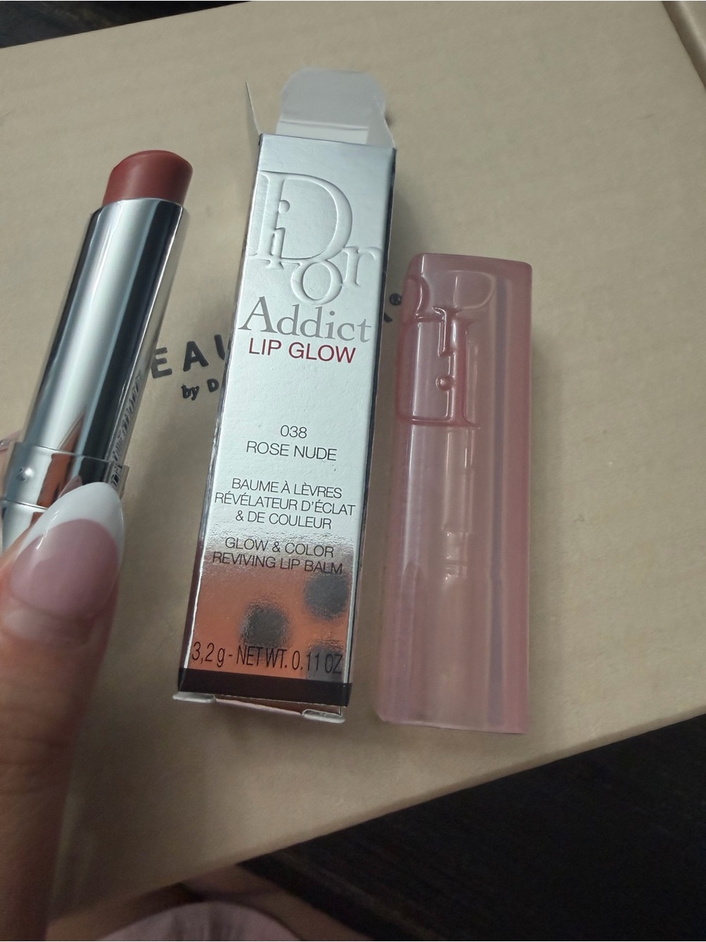 Dior Addict Lip Glow Balm 038 Rose Nude